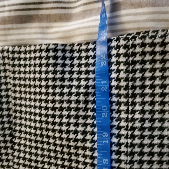 Talbots Wool Blend Houndstooth Blazer Size 8 - Picture 10 of 16